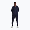 Herren-Sweatshirt Under Armour Essential Fleece FZ Hood midnight navy/white 2