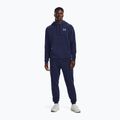 Herren-Hoodie Under Armour Essential Fleece Hoodie midnight navy/white 2