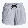 Under Armour Rival Fleece grau Damen Trainingsshorts 1376257 3