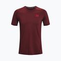 Herren Under Armour HeatGear Armour Fitted Trainingsshirt kastanienbraun 1361683