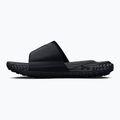 Badelatschen Under Armour Rock 3 black/white clay 2