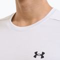 Herren Trainingsshirt Under Armour Tech Vent distant white/black 5