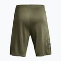 Under Armour Tech Graphic Herren Trainingsshorts marine von grün/schwarz 5