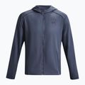 Herren unter Armour Sturm laufen mit Kapuze blau Laufjacke 1376795 4