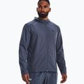 Herren unter Armour Sturm laufen mit Kapuze blau Laufjacke 1376795 6