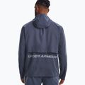 Herren unter Armour Sturm laufen mit Kapuze blau Laufjacke 1376795 7