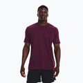 Herren Under Armour Sportstyle Left Chest T-Shirt lila Stein/schwarz