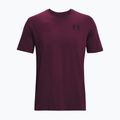 Herren Under Armour Sportstyle Left Chest T-Shirt lila Stein/schwarz 5