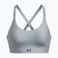Unter Armour Infinity abgedeckt Mid grau Fitness-BH 1363353-465