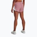 Under Armour Fly By 2.0 Damen Laufshorts rosa und weiß 1350196-697 3