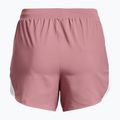 Under Armour Fly By 2.0 Damen Laufshorts rosa und weiß 1350196-697 6