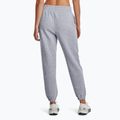 Under Armour Essential Fleece Joggers mod grau hell heather/weiß Damen Trainingshose 3