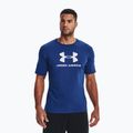 Herren Under Armour Sportstyle Logo SS Trainings-T-Shirt blau 1329590-471