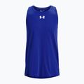 Under Armour Baseline Cotton Tank Herren Basketball Shirt blau 1361901 3