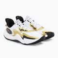 Under Armour Spawn 5 Basketball Schuhe weiß 3026285 4