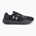 Under Armour Charged Pursuit 3 Damen Laufschuhe schwarz/schwarz/metallic silber 2