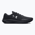 Under Armour Charged Pursuit 3 Damen Laufschuhe schwarz/schwarz/metallic silber 8