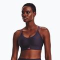 Unter Armour Infinity abgedeckt Mid lila Fitness-BH 1363353-541
