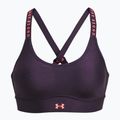 Unter Armour Infinity abgedeckt Mid lila Fitness-BH 1363353-541 3