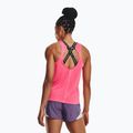 Under Armour Fly By Tank Damen Lauftank Top rosa 1361394-683 2