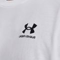 Men's Under Armour Logo Emb Heavyweight T-Shirt weiß/schwarz 4