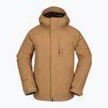 Herren Snowboardjacke Volcom Dua Ins Gore Karamell G0452303