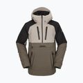 Herren Volcom Brighton Pullover braun/schwarz Snowboardjacke G0652315