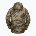 Herren Volcom Brighton Pullover Camouflage Snowboardjacke 9