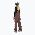 Damen Snowboardhose Volcom Creston 3D Stretch Bib Overall mahagoni 2