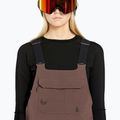 Snowboardhose Damen Volcom Creston 3D Stretch Bib Overall mahogany 5