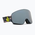 Skibrille Volcom Odyssey camo/silver chrome/yellow