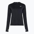 Nike Dri-Fit Pacer Crew Damen Lauf-Langarmshirt schwarz