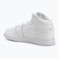Schuhe  Jordan 1 Mid white/white/white 3