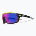 Sonnenbrille Nike Show X Rush matte black/field tint