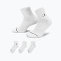 Socken  Jordan Everyday Ankle 3 pairs white/black 8