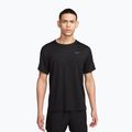 Herren Nike Miler Dri-Fit UV Laufshirt schwarz