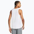 Herren Nike Dri-Fit Miler weißes Laufshirt 3
