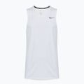 Herren Nike Dri-Fit Miler weißes Laufshirt 7