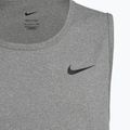 Herren-Trainings-Tanktop Nike Dri-Fit Hyverse rauchgrau/leder/schwarz 3