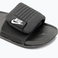 Herren Nike Offcourt Adjust Flip-Flops schwarz/schwarz/weiß 7