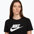Damen-T-Shirt Nike Sportswear Club Essentials Logo black/white 4