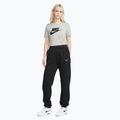 Damen Nike Sportswear Club Essentials Logo dunkelgrau heather/schwarz T-shirt 2