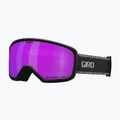 Skibrille Damen Giro Millie black&white chute/pink 5