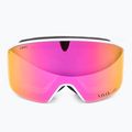 Skibrille Damen Giro Ella white bliss/pink/infrared 3