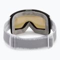 Skibrille Damen Giro Moxie white & grey chute/ amber pink/ yellow 4