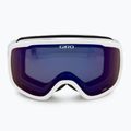 Skibrille Damen Giro Moxie white & grey chute/ cobalt/ yellow 3