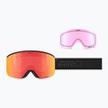 Skibrille Giro Axis black stacked/vivid ember/vivid infrared 7