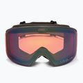 Skibrille Giro Axis midnight brown stacked/vivid petrol/vivid infrared 3
