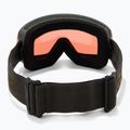 Skibrille Giro Axis midnight brown stacked/vivid petrol/vivid infrared 4