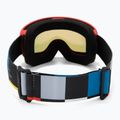 Kinder-Skibrille Giro Buster Jr black blocks/amber scarlet 3